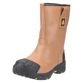 Best Pirce 🧨 Amblers FS143 Safety Rigger 🥾 Boots Tan Size 7 ⭐ 4 Best Pirce 🧨 Amblers FS143 Safety Rigger 🥾 Boots Tan Size 7 ⭐ - Image 2