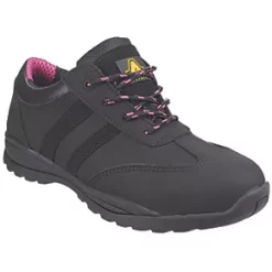 New โ Amblers 706 Sophie Ladies Safety ๐ Shoes Black Size 5 โค๏ธ