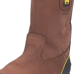 Best deal 🎉 Amblers FS223 Metal Free Safety Rigger 🥾 Boots Brown Size 6 🤩 -Amblers Workwear Sales Store 482JV A3