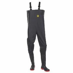 Flash Sale ⌛ Amblers Danube Safety Chest Waders Black XX Large Size 10 🎉