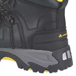 Brand new 🤩 Amblers AS803 Safety 🥾 Boots Black Size 8 😀 -Amblers Workwear Sales Store 610JV A4