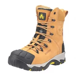 Coupon 🎉 Amblers FS998 Metal Free Safety 🥾 Boots Honey Size 6 🎉 -Amblers Workwear Sales Store 652JV A1