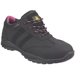 Outlet โญ Amblers 706 Sophie Ladies Safety ๐ Shoes Black Size 3 ๐