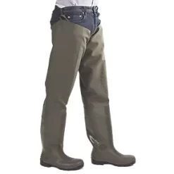 Cheap 👍 Amblers Forth Safety Thigh Waders Green Size 13 🛒 -Amblers Workwear Sales Store 724JX A1