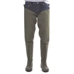 Deals 🤩 Amblers Forth Safety Thigh Waders Green Size 8 ⭐