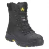 Brand new 🎁 Amblers FS999 Metal Free Safety 🥾 Boots Black Size 12 😀 -Amblers Workwear Sales Store 959JV P